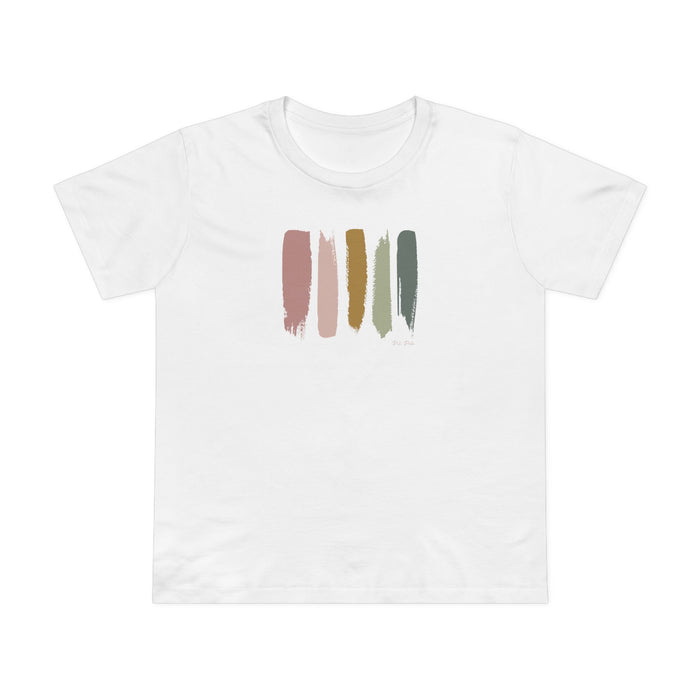 Paint Swatch 'Celebration' T-shirt. Black or White