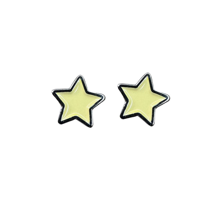 Yellow Star: Sweet Teeny Tiny Studs.