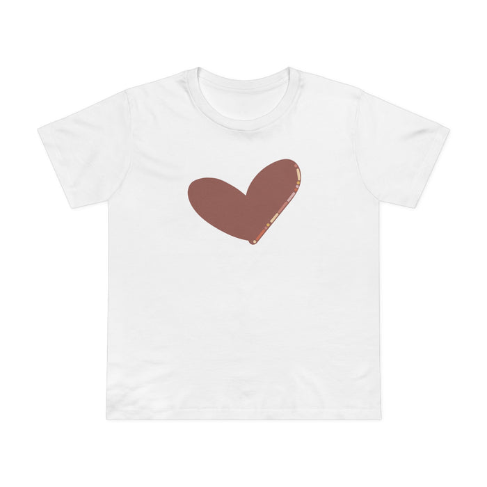 'Love' in Morse Code: T-shirt. Black or White