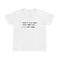 'You' in morse code: T-shirt. Black or white.