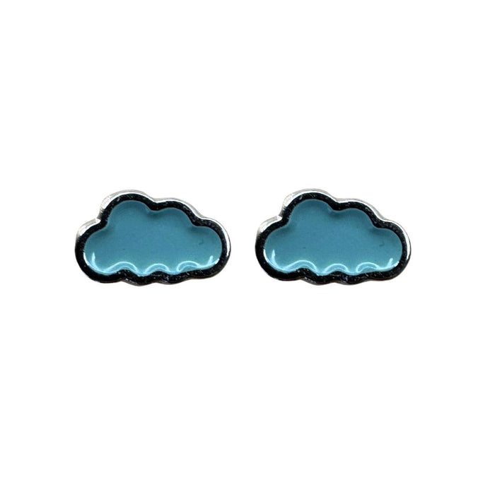 Blue Cloud: Sweet Teeny Tiny Studs.